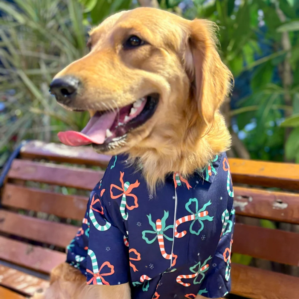 15 Furries Candy Cane Decor Shirt for Dogs - Image 4