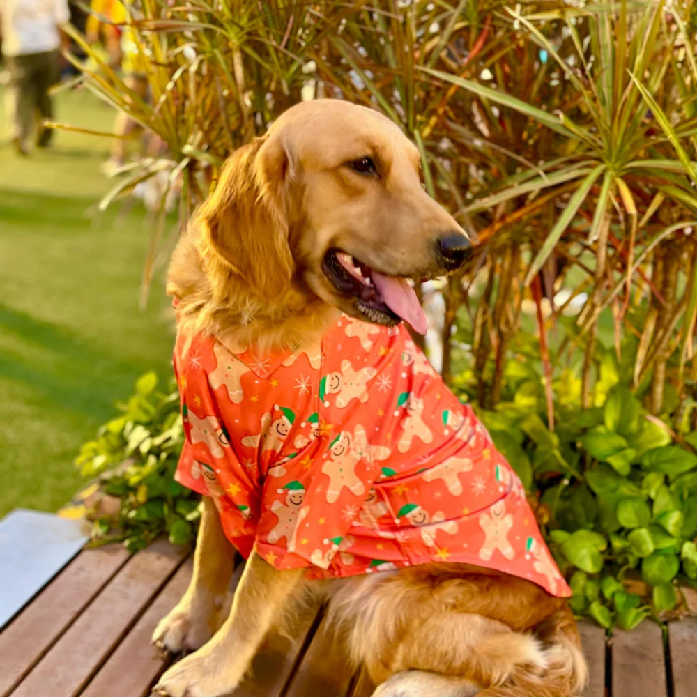 15 Furries Gingerbread Man Tshirt for Dogs - Image 4