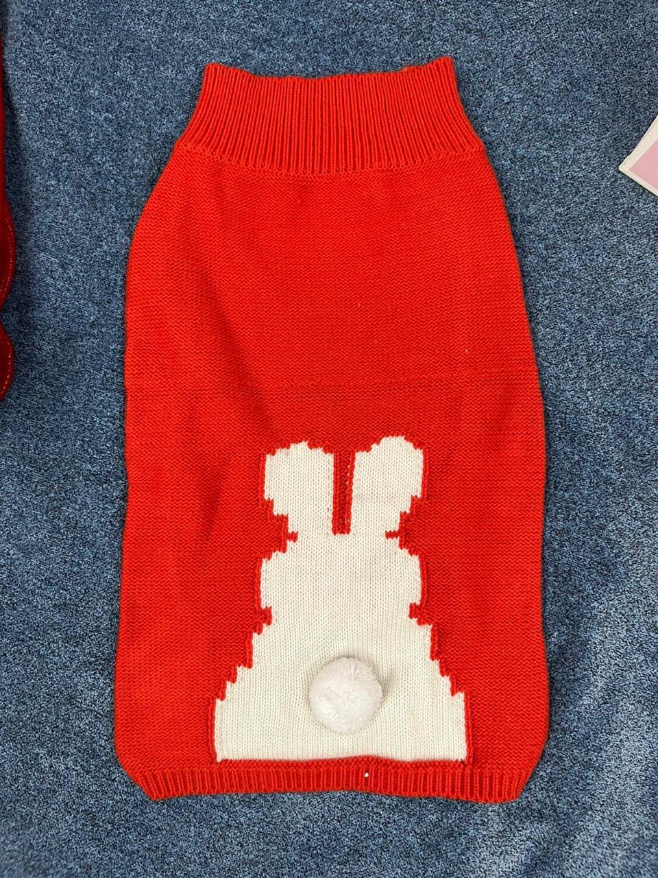 15 Furries Honey Bunny Sweater for Dogs (Red) - Image 3