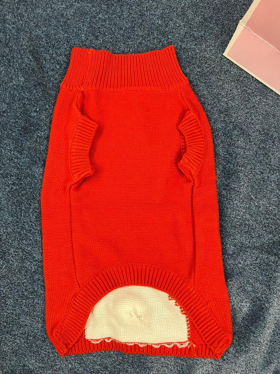 15 Furries Honey Bunny Sweater for Dogs (Red) - Image 4