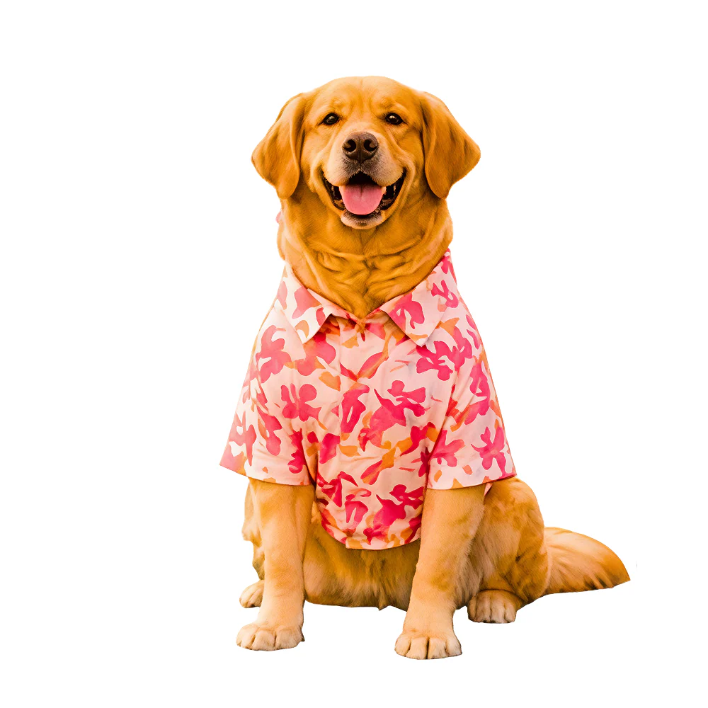 15 Furries Military Camoflage Cotton Shirts for Dogs (Pink) - Image 3