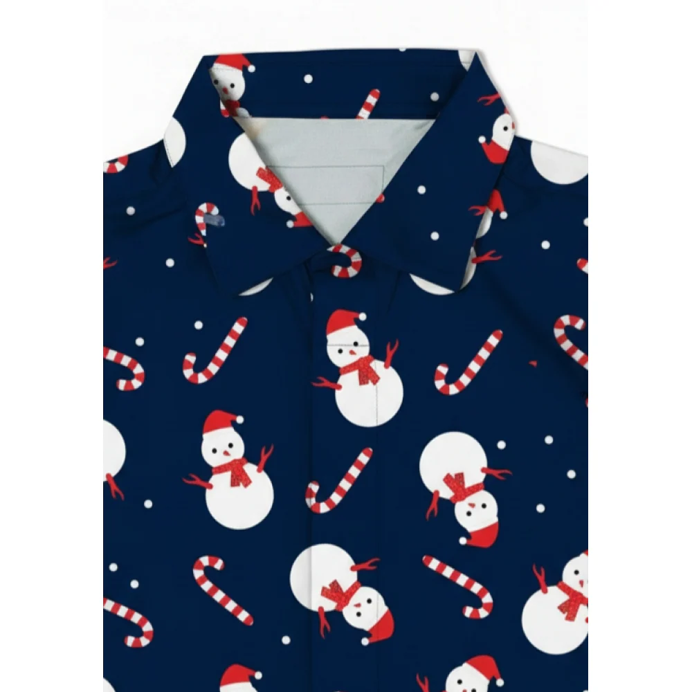 15 Furries Snowman Shirts for Cats(Dark Blue) - Image 3