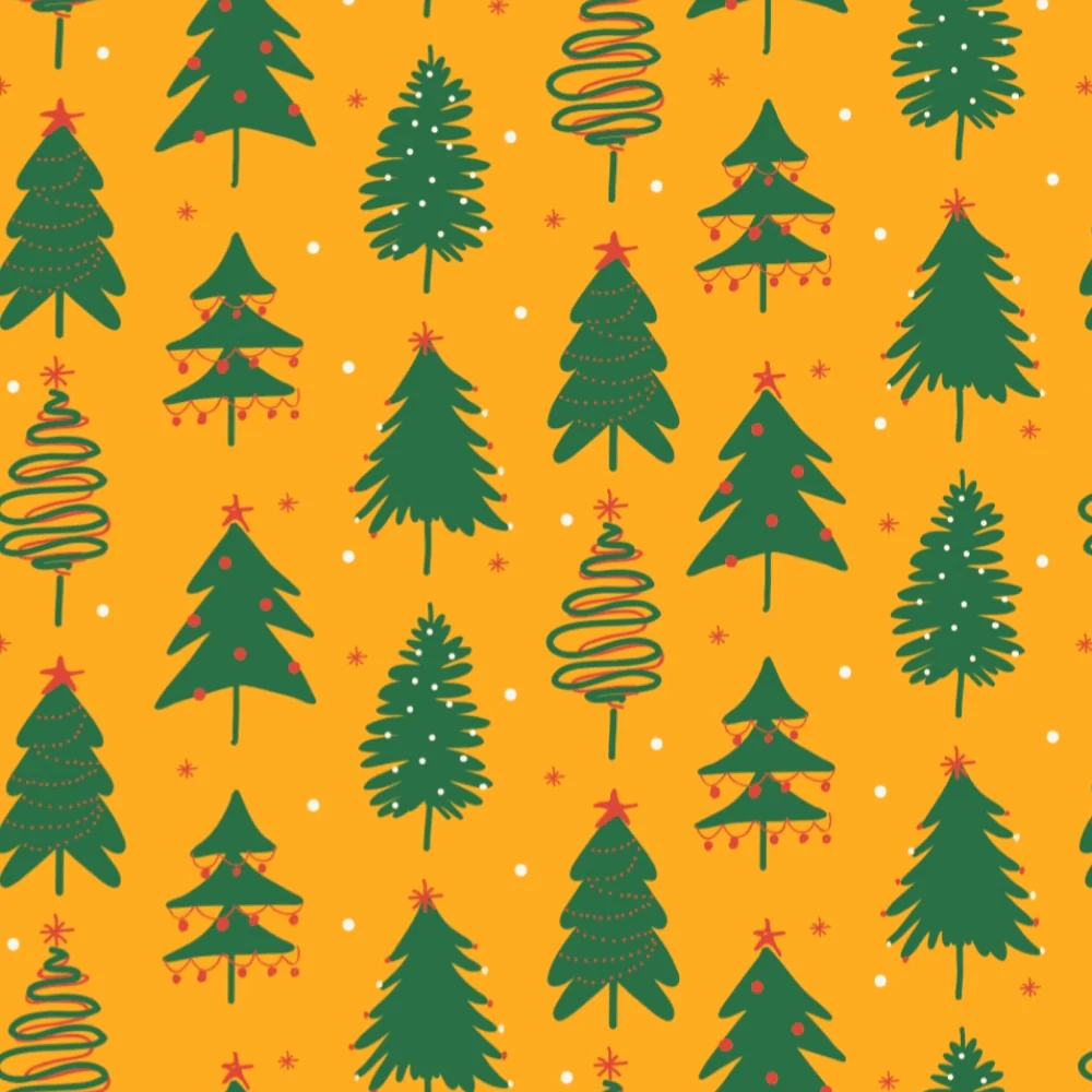 15 Furries Pine Tree Mendous Joy Shirts for Cats (Mustard) - Image 3
