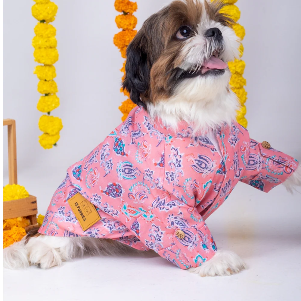 15 Furries Utsav Kurta for Dogs - Image 3