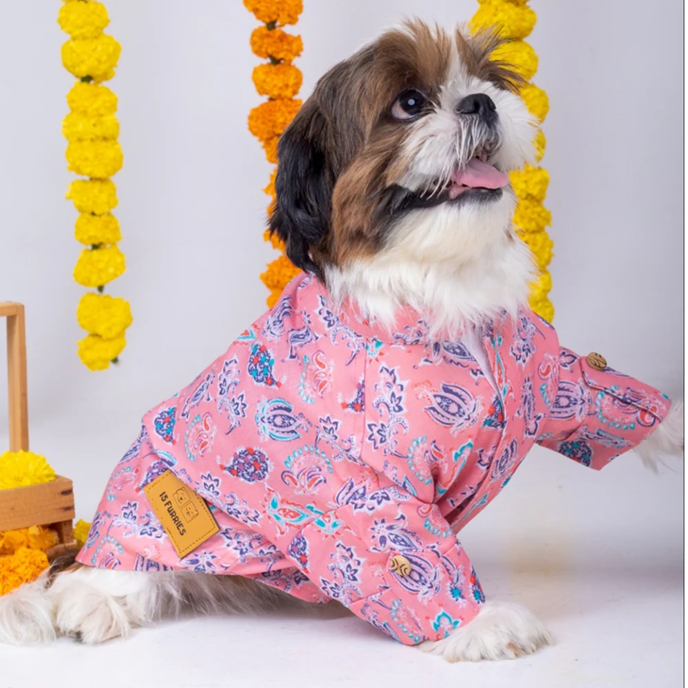 15 Furries Utsav Kurta for Dogs - Image 5
