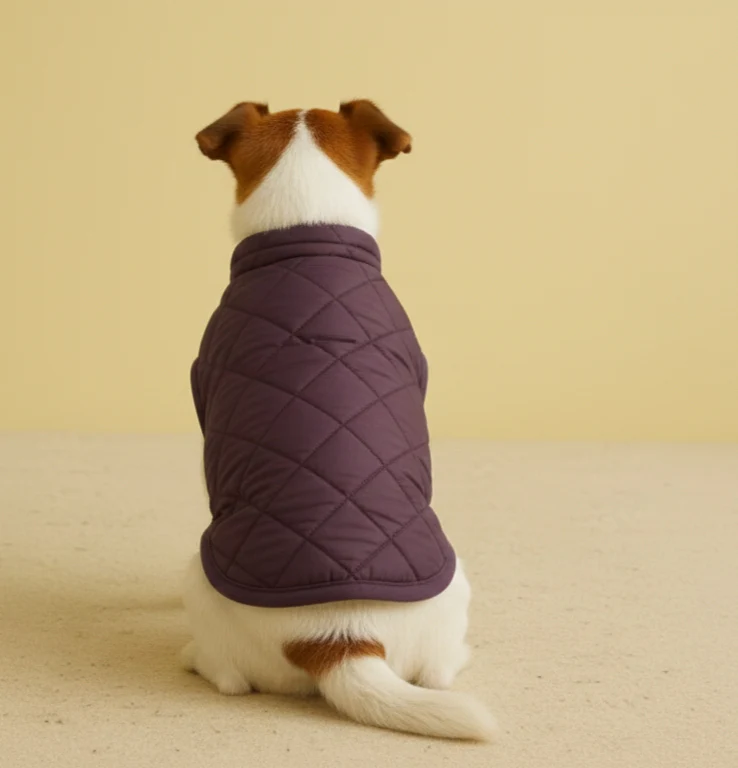 15 Furries Wine Puffer Jacket for Dogs - Image 3