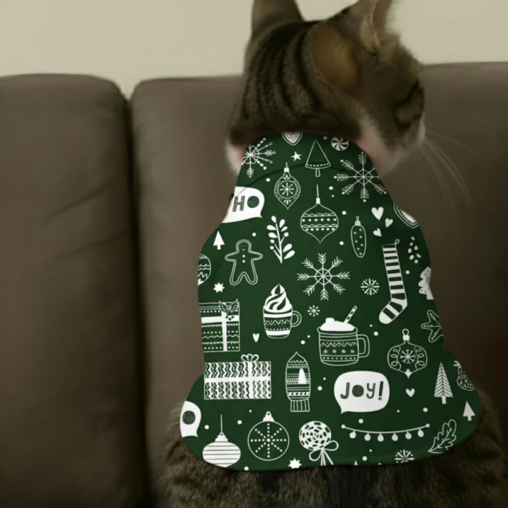 15 Furries Winter Wonderland Shirt for Cats - Image 4