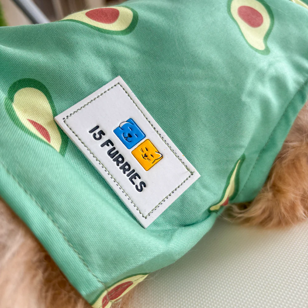 15 Furries Avocado Shirt for Cats (Green) - Image 12