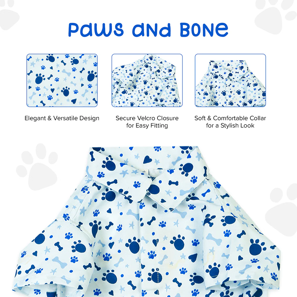 15buttons Paws and Bones Shirt for Dogs - Image 5