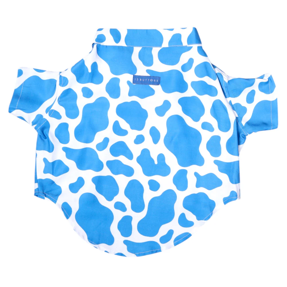 15buttons Blue Moo Shirt for Dogs - Image 3