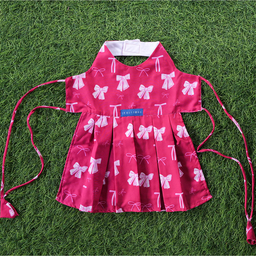 15 Furries Hot Pink Bow Dress for Dogs - Image 4