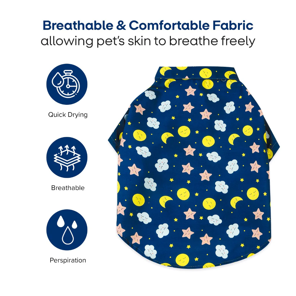 15buttons Moon & Stars Shirt for Dogs - Image 5