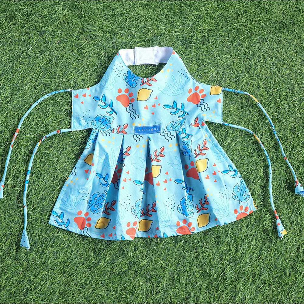15 Furries Monstera Tropical Dress for Dogs - Image 3
