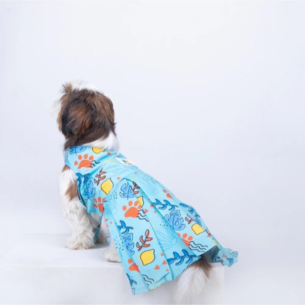 15 Furries Monstera Tropical Dress for Dogs - Image 4