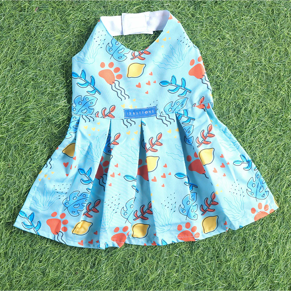 15 Furries Monstera Tropical Dress for Dogs - Image 6