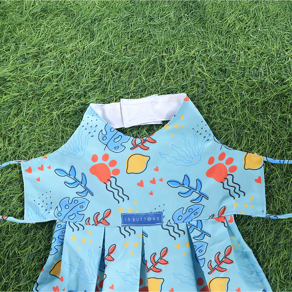 15 Furries Monstera Tropical Dress for Dogs - Image 7