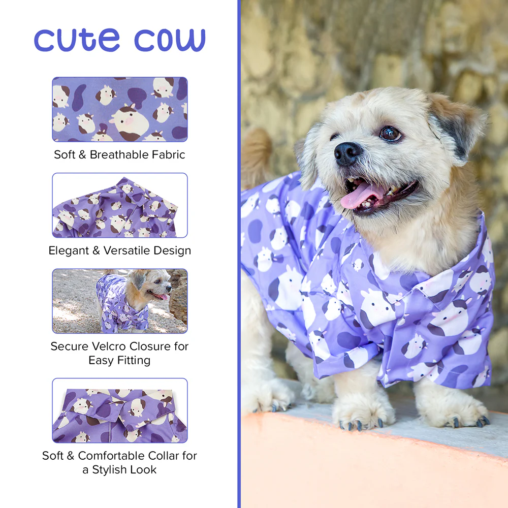 15buttons Cute Cow Shirt for Dogs - Image 6