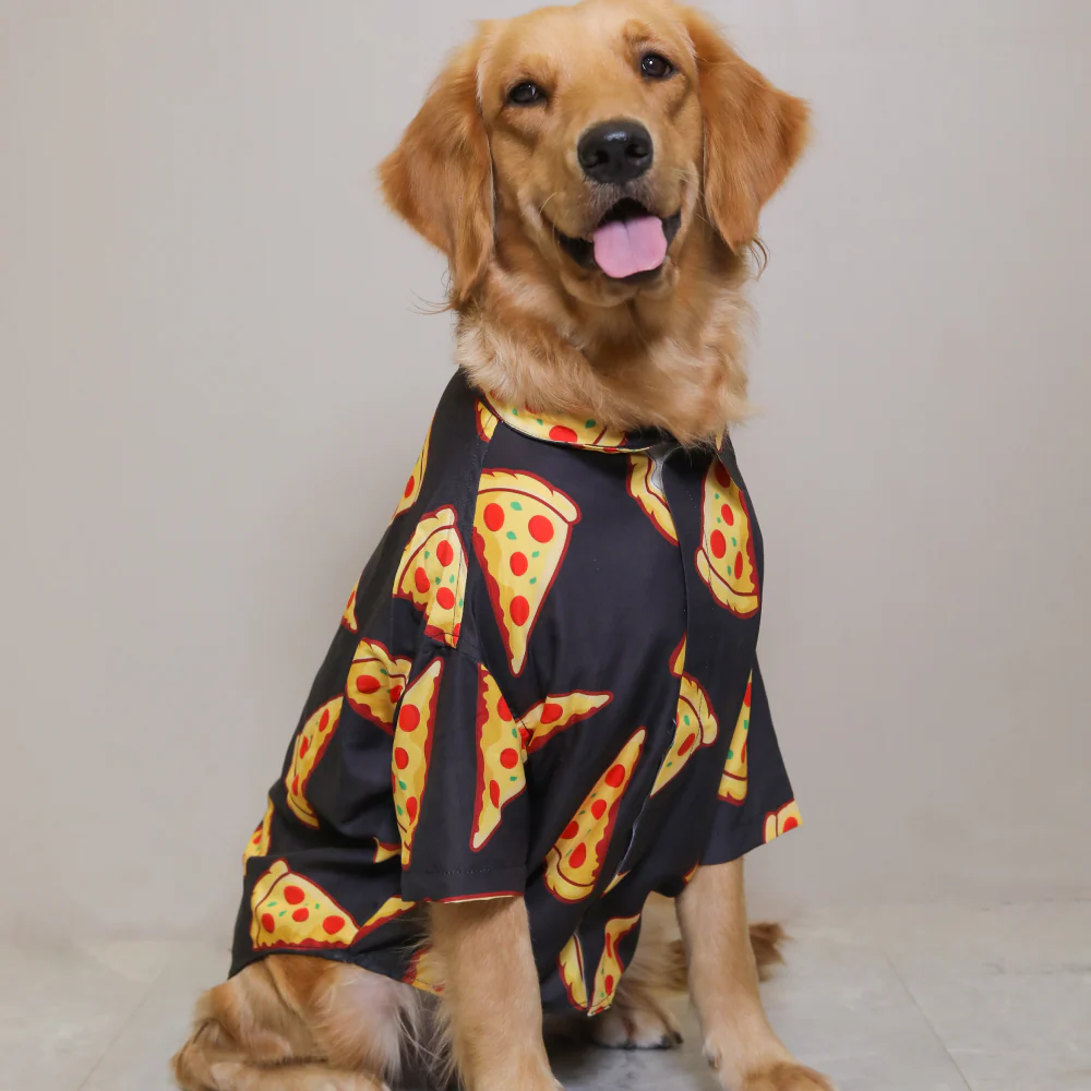 15buttons Pizza Party Shirt for Dogs - Image 2
