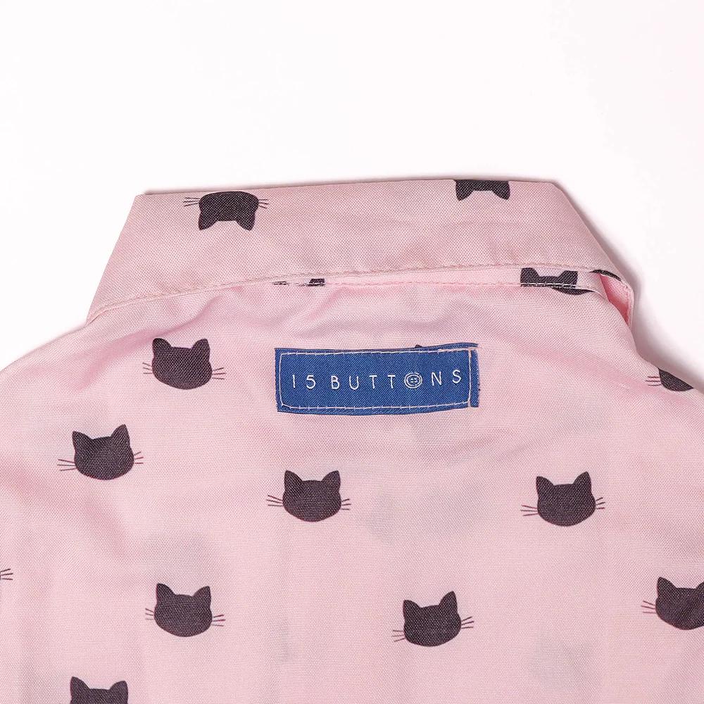 15 Furries Purfect pink Shirt for Cats (Pink) - Image 10