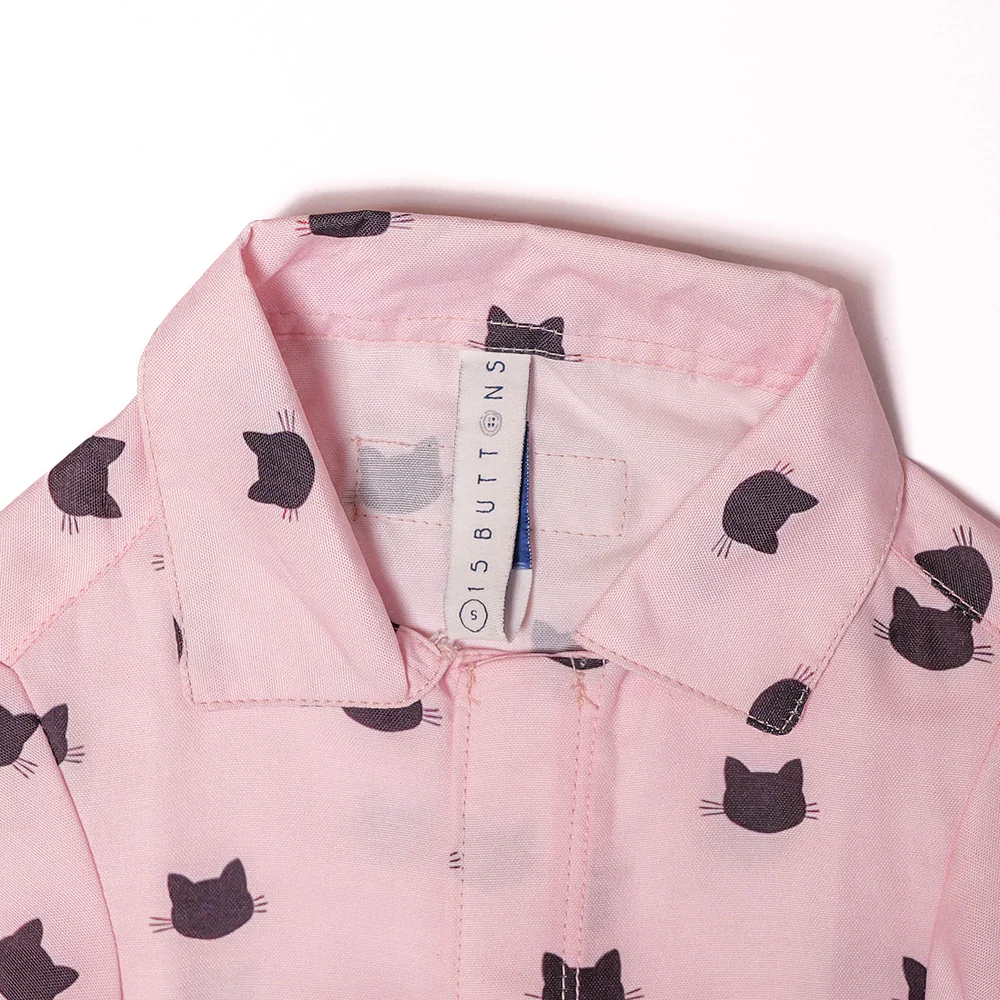15 Furries Purfect pink Shirt for Cats (Pink) - Image 5