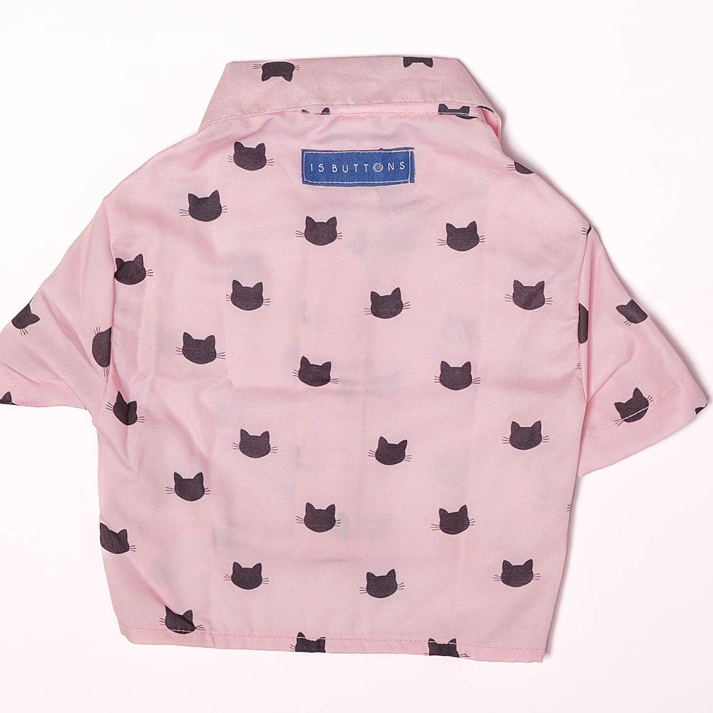 15 Furries Purfect pink Shirt for Cats (Pink) - Image 6