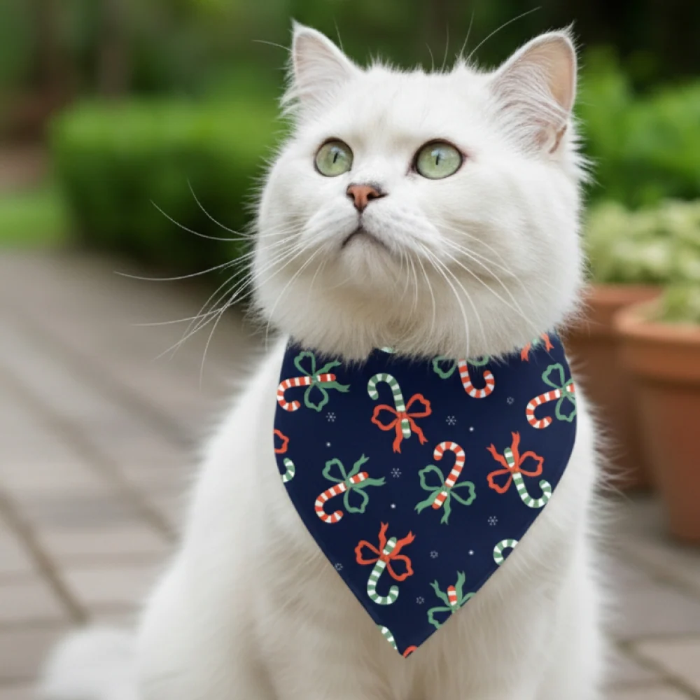 15Furries Candy Cane Decor Bandana for Dogs and Cats - Image 3