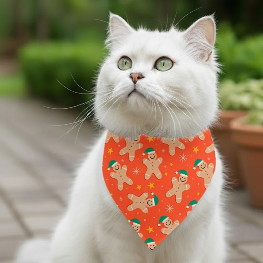 15Furries Gingerbread Man Bandana for Dogs and Cats - Image 3