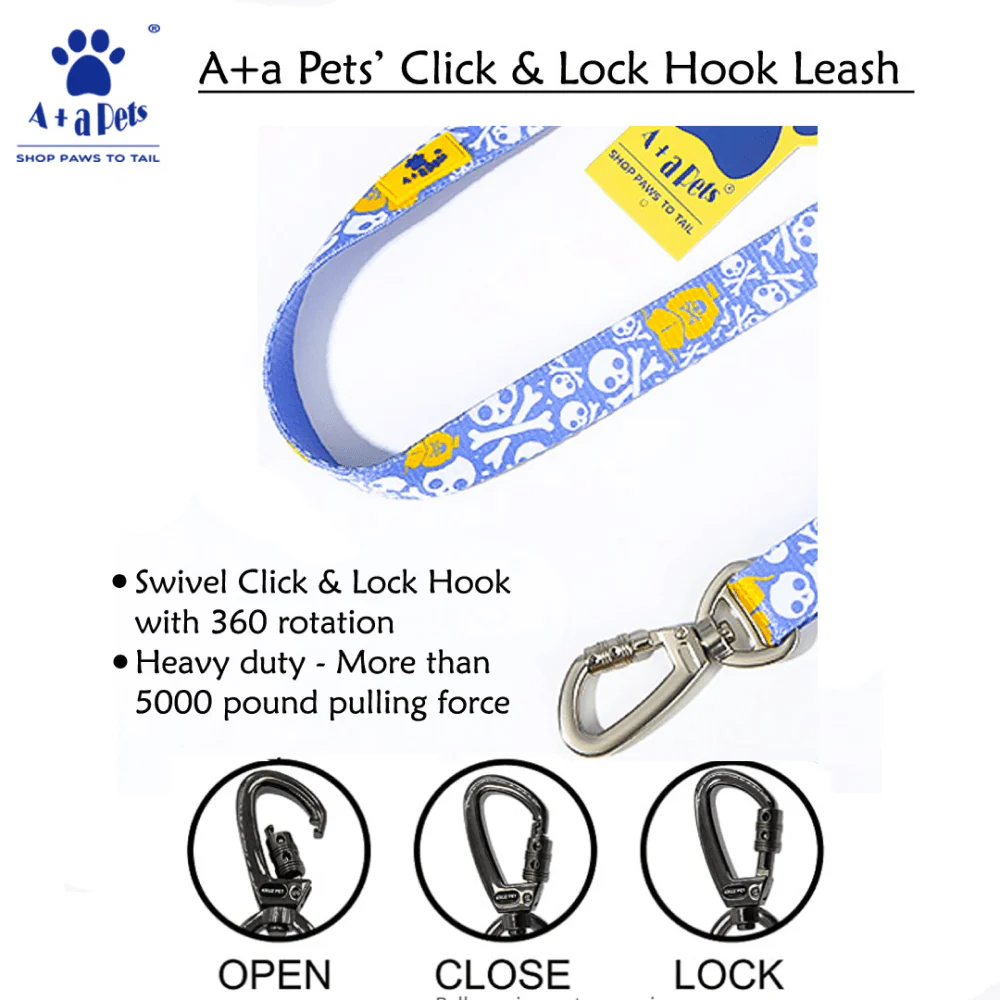 A Plus A Pets Leash in Pirate Design for Dogs - Image 3