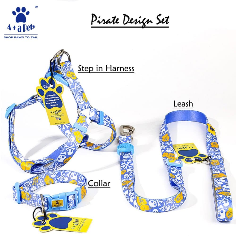 A Plus A Pets Leash in Pirate Design for Dogs - Image 5