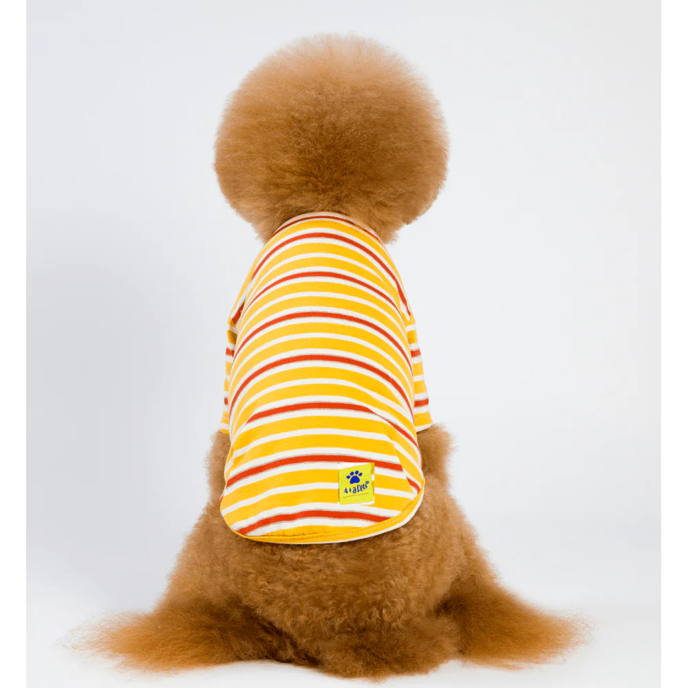 A Plus A Pets Soft Cotton T Shirts for Dogs (Yellow) - Image 5
