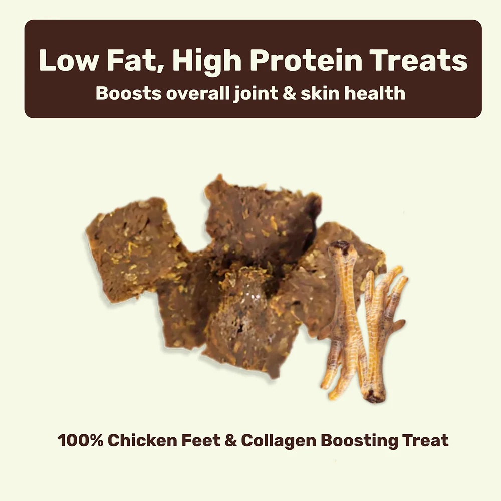 Absolut Pet Protein Bars with Dehydrated Chicken Feet Dog Treats - Image 5