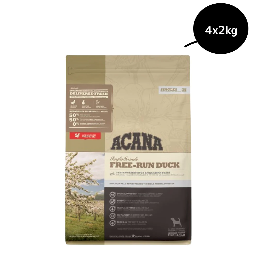 Acana Free Run Duck Dog Dry Food (All Breeds) - Image 5