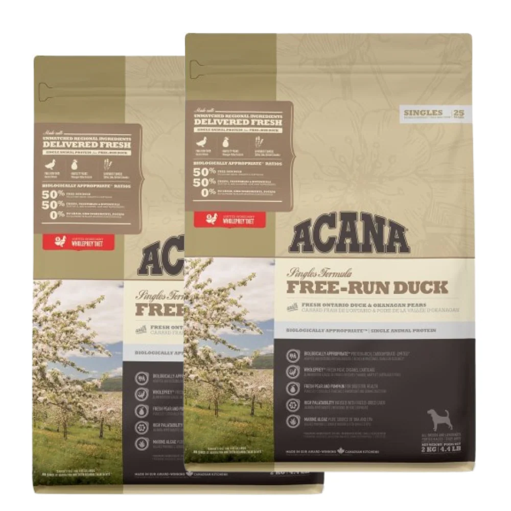 Acana Free Run Duck Dog Dry Food (All Breeds) - Image 6