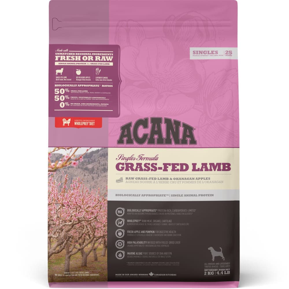 Acana Grass Fed Lamb Dog Dry Food (All Breeds) - Image 3