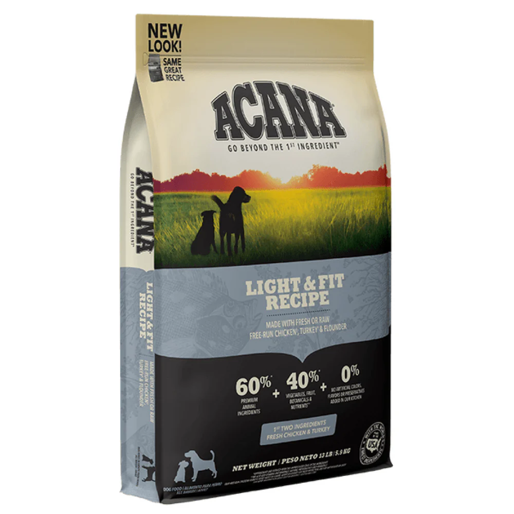 Acana Light & Fit Weight Management Adult Dog Dry Food (All Breeds) - Image 3