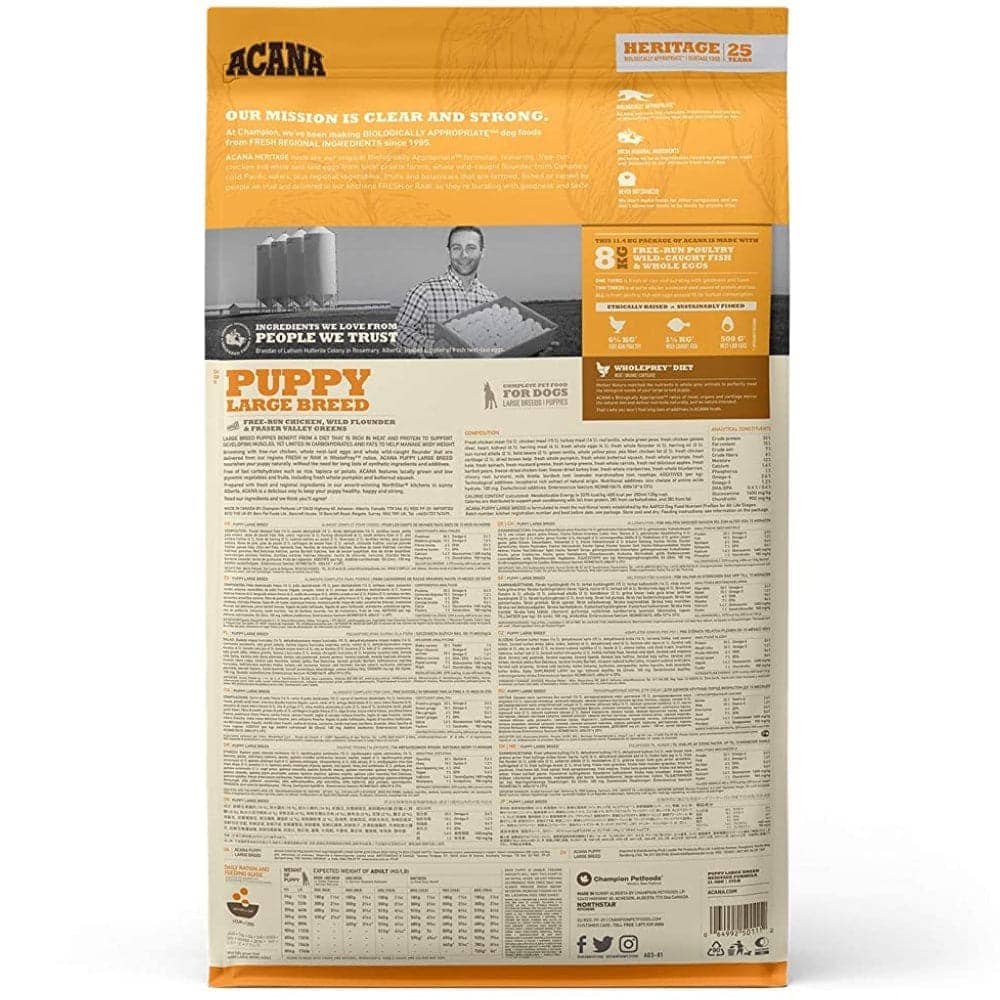 Acana Large Breed Puppy Dry Food - Image 3
