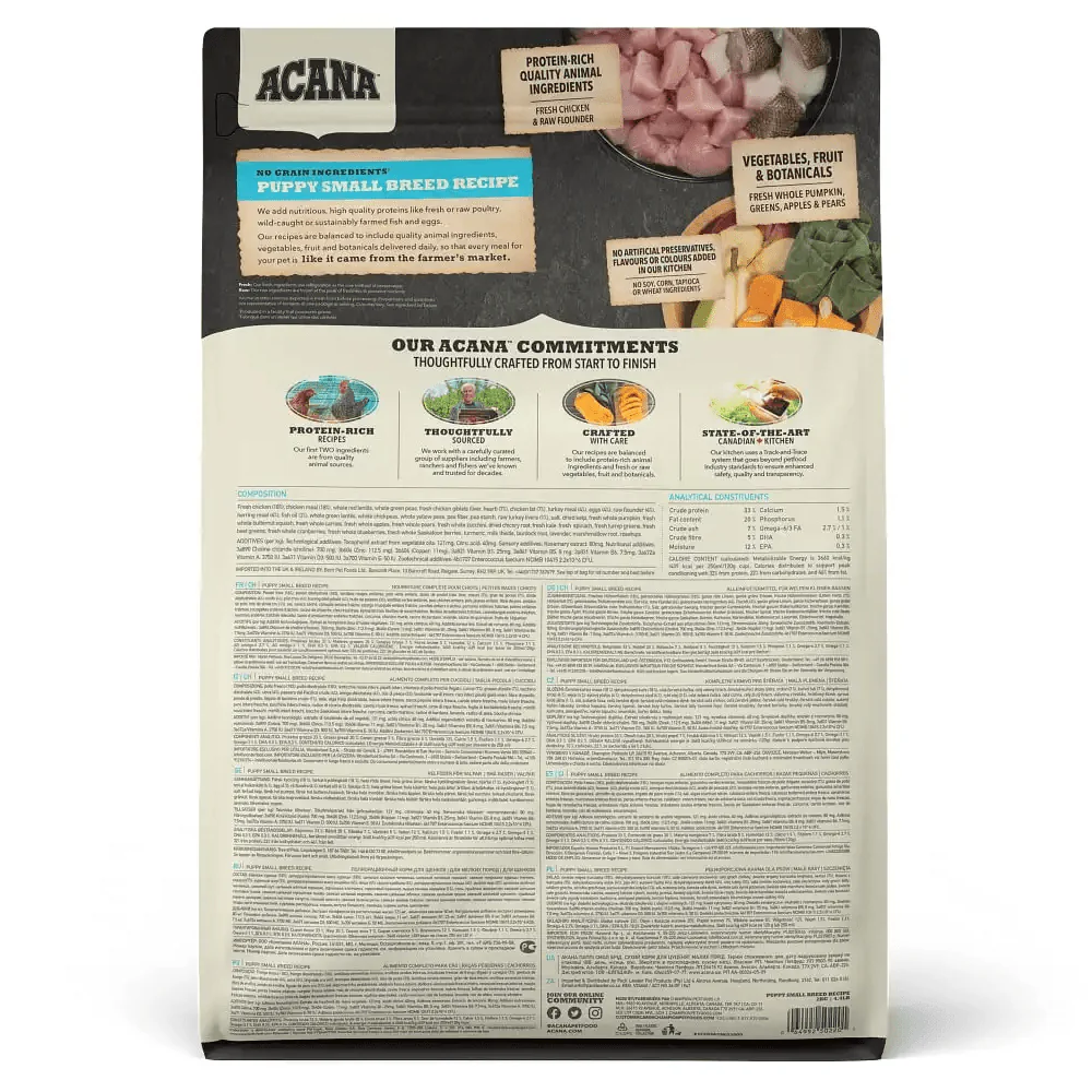 Acana Small Breed Puppy Dry Food - Image 3