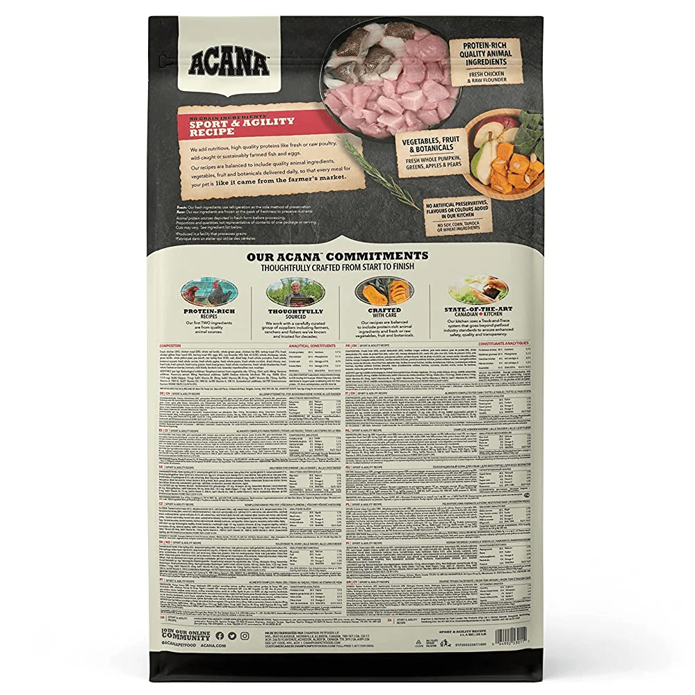 Acana Sports & Agility Dog Dry Food (All Breeds) - Image 2