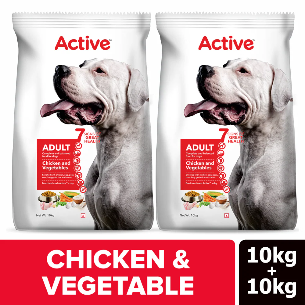 Active Chicken and Vegetables Adult Dog Dry Food (Buy 1 Get 1) - Image 3