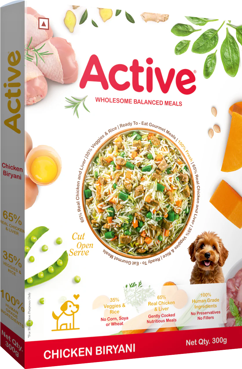 Active Chicken Biryani Fresh Food for Dogs (Buy 1 Get 1) - Image 4
