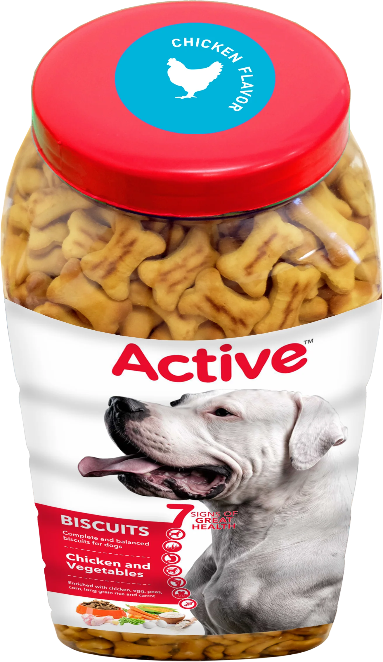 Active Chicken Flavour Biscuit Dog Treats (Buy 1 Get 1) - Image 5