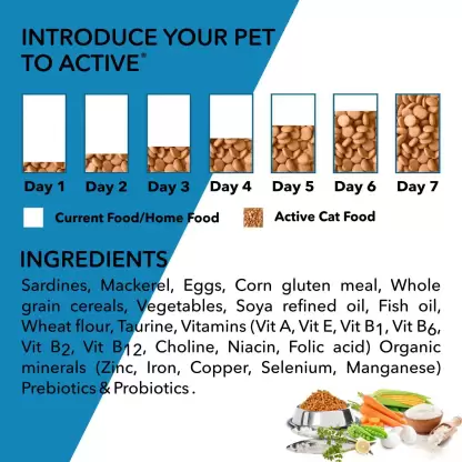 Active Ocean Fish Adult Cat Dry Food (Buy 1 Get 1) - Image 4
