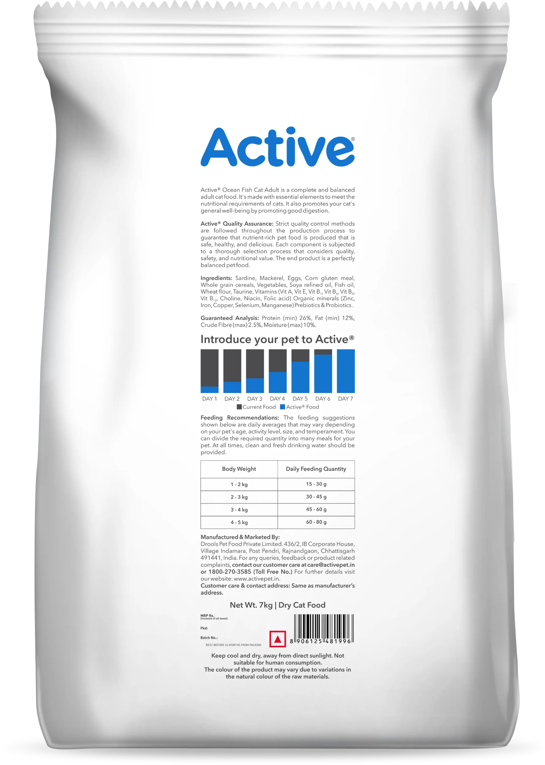 Active Ocean Fish Adult Cat Dry Food (Buy 1 Get 1) - Image 8