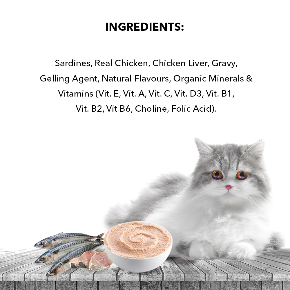 Active Ocean Fish in Gravy Adult Cat Wet Food (Buy 1 Get 1) - Image 5