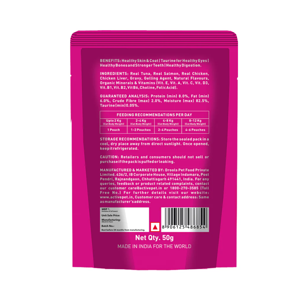 Active Real Tuna Fish in Gravy Adult Cat Wet Food (Buy 1 Get 1) - Image 3