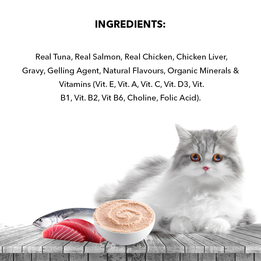 Active Real Tuna Fish in Gravy Adult Cat Wet Food (Buy 1 Get 1) - Image 5