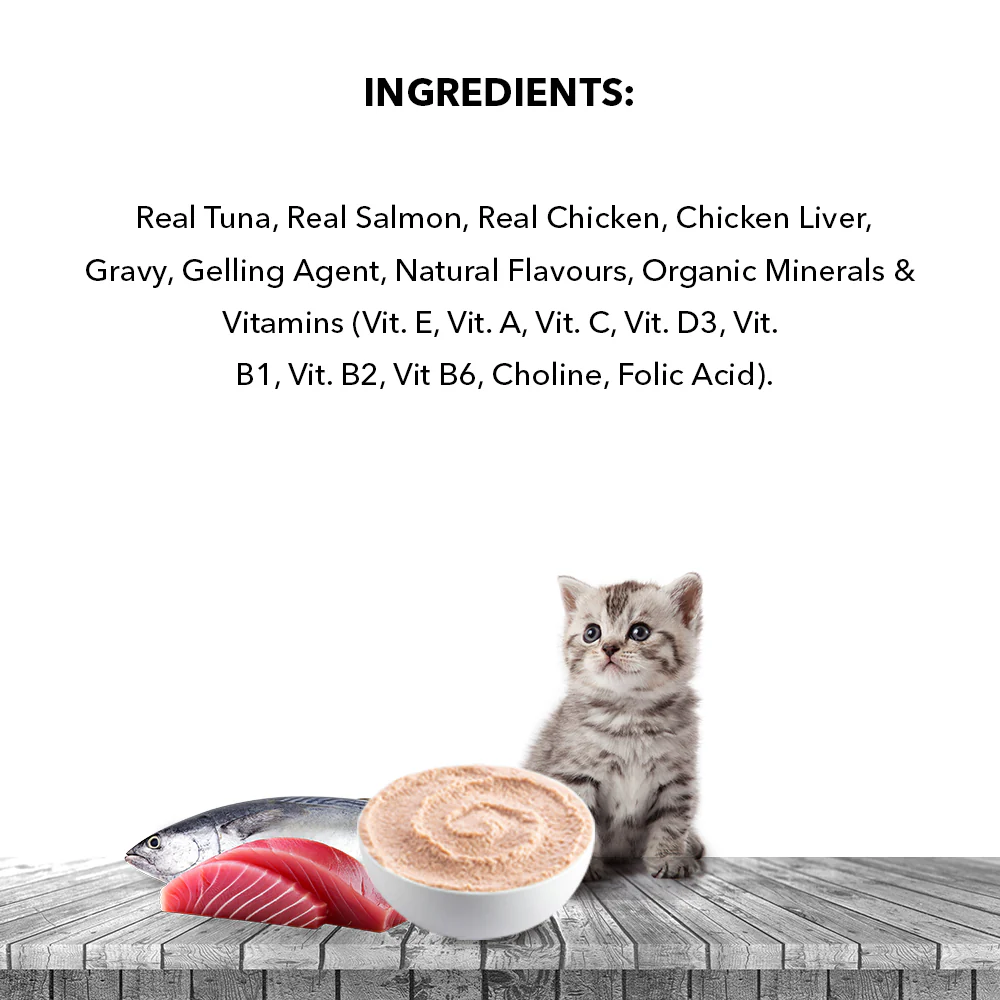 Active Real Tuna Fish in Gravy Kitten Cat Wet Food (Buy 1 Get 1) - Image 5