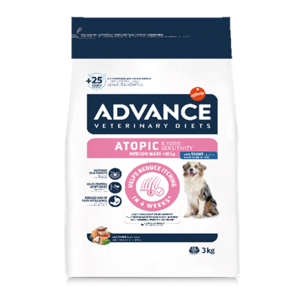 Advance Veterinary Diets Atopic Medium Maxi Dog Dry Food - Image 3