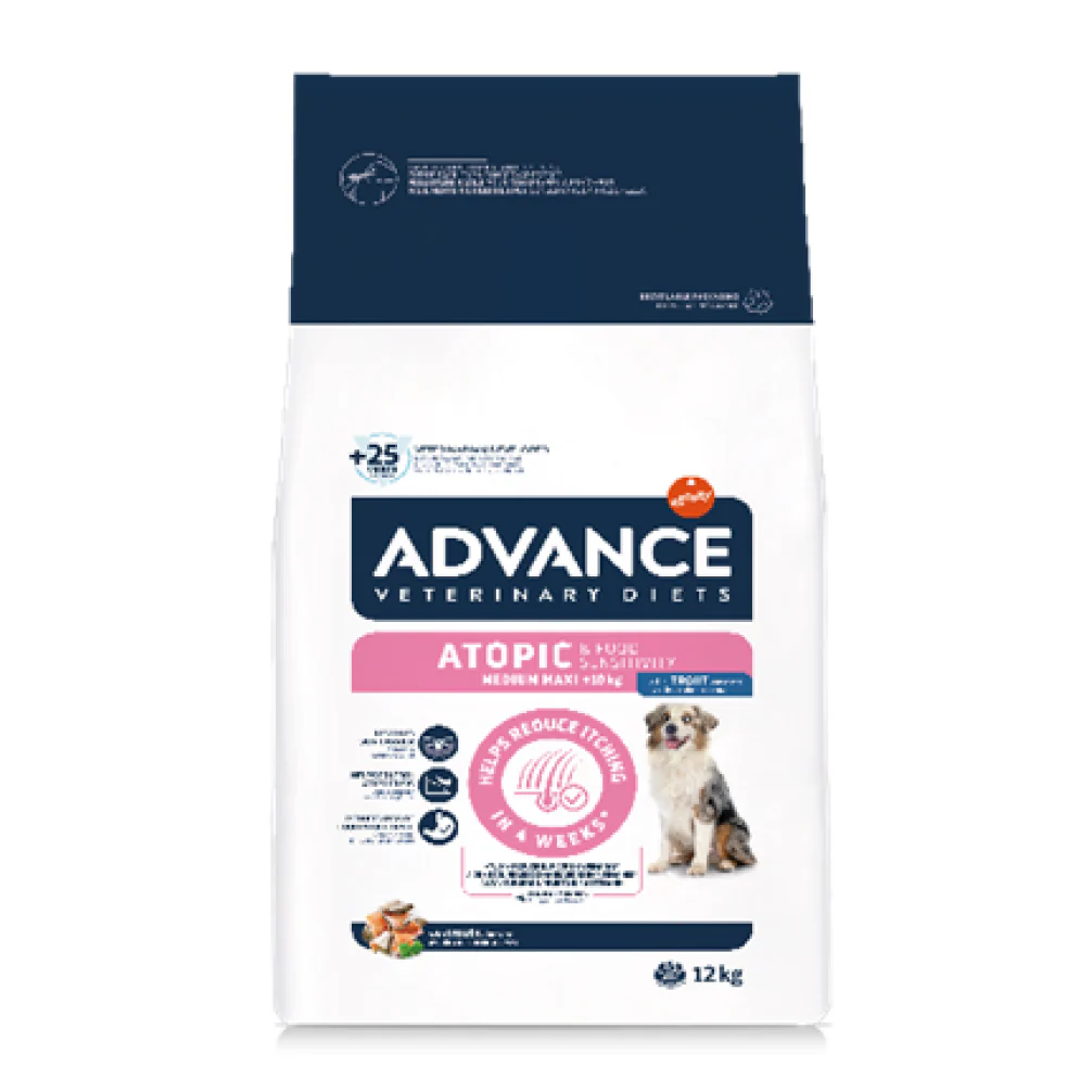 Advance Veterinary Diets Atopic Medium Maxi Dog Dry Food - Image 4