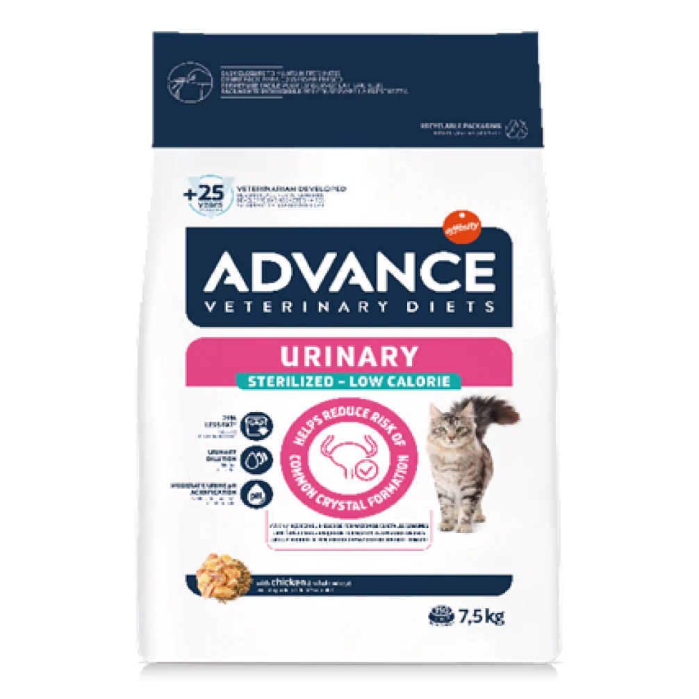 Advance Veterinary Diets Urinary Sterilized Low Calorie Cat Dry Food - Image 2